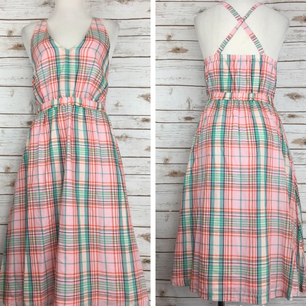 J Crew, XS, Cross Back Dress In Vintage